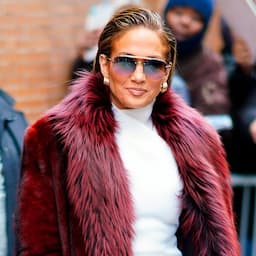 Jennifer Lopez Continues to Slay Winter Dressing With Statement Coats