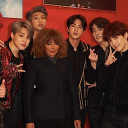 BTS Can't Keep Their Cool Meeting Janet Jackson -- Watch!