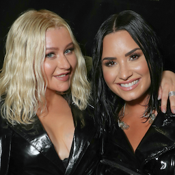 Demi Lovato Fangirls Over 'Queen' Christina Aguilera at Opening Night of Las Vegas Show