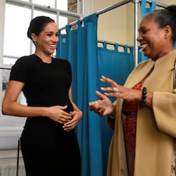 Meghan Markle Dresses Women for Success While Showing Off Baby Bump