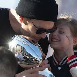 Tom Brady and His Adorable Kids Celebrate Patriots' Win During Parade: Pics