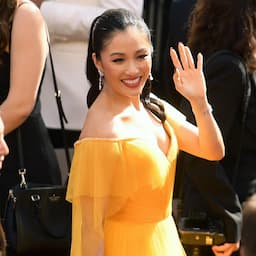 Constance Wu Is the Belle of the Ball in Stunning Marigold Gown at the 2019 Oscars