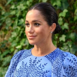 Pregnant Meghan Markle Wraps Up Royal Tour of Morocco in Regal Blue Maxi Dress