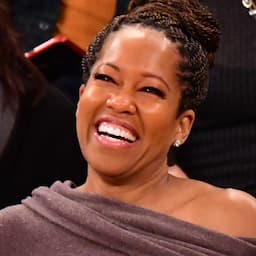 Regina King Was Almost Crushed by 76ers Player When He Fell Into the Crowd