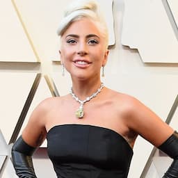 Lady Gaga Is Breathtaking in Black Gown, Gloves and 141-Year Old Diamond at the 2019 Oscars