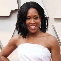 Regina King Is a Real-Life Goddess in White Draped Gown at the 2019 Oscars