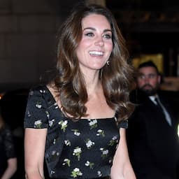 Kate Middleton Rewears BAFTAs Gown at Portrait Gala with Victoria & David Beckham