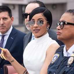 Cardi B Shows Up to Court in All-White and Shades for Alleged Strip Club Brawl