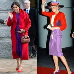 10 Times Meghan Markle Modeled Her Pregnancy Style After Princess Diana