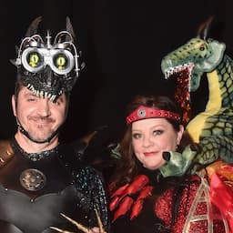 Melissa McCarthy and Husband Ben Falcone Bring the Heat to CinemaCon 2019 With Their Dragon Costumes