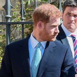 Prince Harry Shows Up to Easter Service Ahead of Royal Baby's Birth