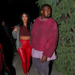 Kim Kardashian Sports Red Latex Pants to Travis Scott's 'Avengers'-Themed Birthday Party