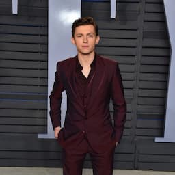Tom Holland Says Getting Acting Lesson From Tom Hanks Was 'Stressful' (Exclusive)