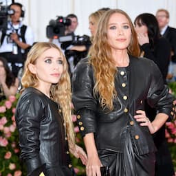 Mary-Kate and Ashley Olsen Match in Leather Outfits at 2019 Met Gala