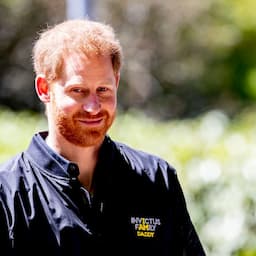 Prince Harry Wears 'Daddy' Jacket and Joyfully Receives Gifts for Baby Archie During Invictus Games Launch