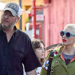 Gwen Stefani and Blake Shelton Step Out With Her Kids, Pack on the PDA at Theme Park