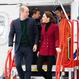 Prince William & Kate Middleton Visit Wales While Prince Harry and Meghan Markle Introduce Baby to the Queen