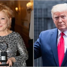 Bette Midler Gets Into NSFW Twitter Exchange With President Donald Trump
