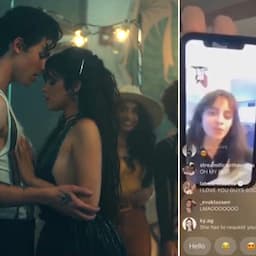 Shawn Mendes Accidentally Drops Camila Cabello in Behind-the-Scenes Footage of 'Señorita' Video