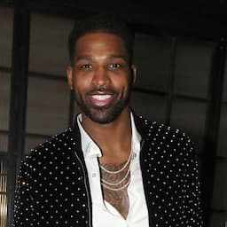 Watch Tristan Thompson Paint Daughter True's Nails in Cute Video