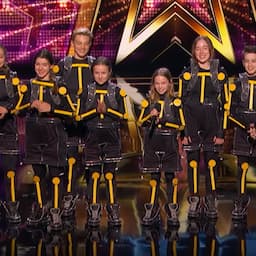 'America's Got Talent': Young LED Dance Group Snag Golden Buzzer From Guest Judge Ellie Kemper