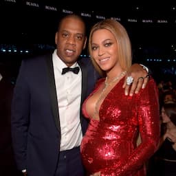 Beyoncé Glitters in Red at JAY-Z's Mom's Birthday Party