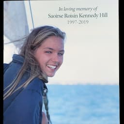 Kennedy Family Gathers at Saoirse Kennedy Hill's Funeral