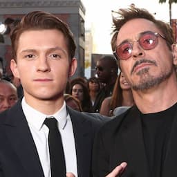 Tom Holland Reunites With Robert Downey Jr. at Critics Choice Awards