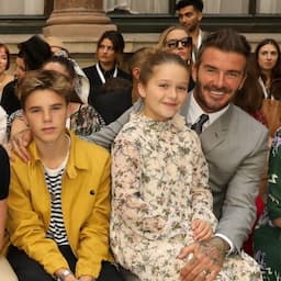 David Beckham Shares the Sweetest Photos of All Four Kids Supporting Victoria's Fashion Show