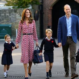 Princess Charlotte Attends 1st Day of School With Parents and Prince George