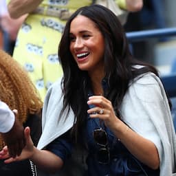 Meghan Markle Cheers on Serena Williams at U.S. Open Final -- See the Pics!