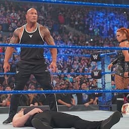 Dwayne 'The Rock' Johnson Drops the People's Elbow in Return to the WWE Ring