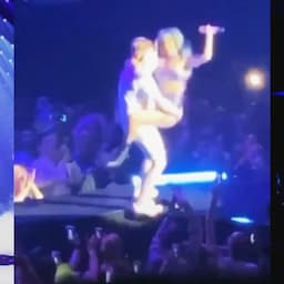 Lady Gaga FALLS Off Stage With Fan During Las Vegas Residency Show 