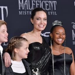 Watch Angelina Jolie and Her Kids Get Glammed Up and Ready for 'Maleficent' Premiere