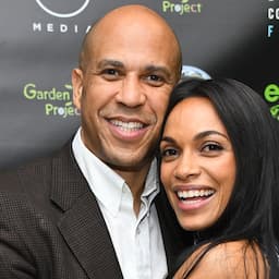 Rosario Dawson and Cory Booker Cuddle Up on the Red Carpet in Rare Joint Appearance