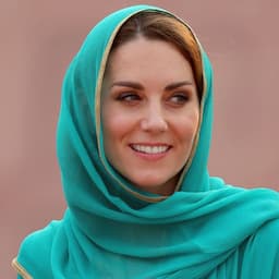 Kate Middleton Visits Same Mosque in Pakistan as Princess Diana Did in 1991