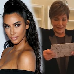 Kim Kardashian Brings Mom Kris Jenner to Tears With This Nostalgic Birthday Gift -- Watch the Sweet Moment!