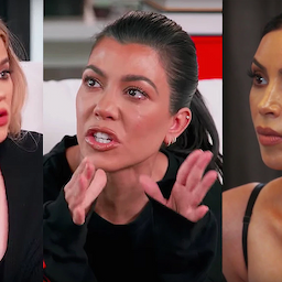 Kim and Khloe Kardashian React to Kourtney Wanting to Leave 'KUWTK'