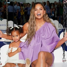 Chrissy Teigen and Daughter Luna Pose in Matching Outfits for New Sunglasses Collection