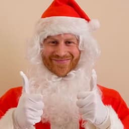 Prince Harry Dresses Up as Santa Claus for Children of Fallen Soldiers