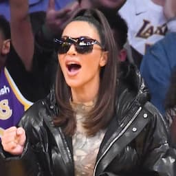 Kim Kardashian Slams Reports That She Was Booing Tristan Thompson at Basketball Game