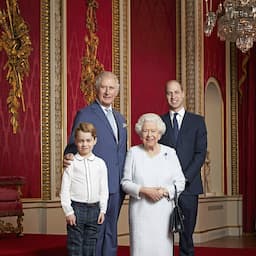 Prince George Shines in New Portrait With Queen Elizabeth, Prince William and Prince Charles