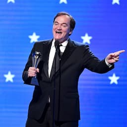 Quentin Tarantino Accepts Brad Pitt's Win for Best Supporting Actor at the 2020 Critics' Choice Awards