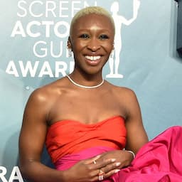 Cynthia Erivo Stuns in Hot Pink Gown With Show-Stopping Train at 2020 SAG Awards