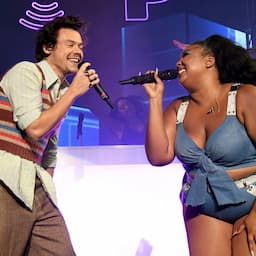 Harry Styles Surprises Lizzo Fans on Stage at Pre-Super Bowl Concert: Watch! 