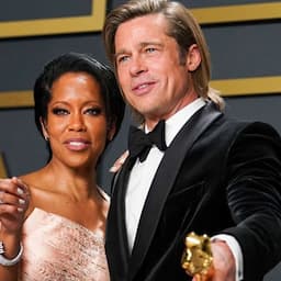 Brad Pitt and Regina King's Sweet Encounter at the Oscars Has Twitter Hoping for a Rom-Com