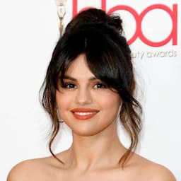 Selena Gomez Is Perfection in Peach Dress and Coral Lip at LA Event