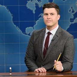 Watch Colin Jost React to 'SNL' Castmate's Impression of His Fiancee Scarlett Johansson