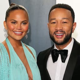 Chrissy Teigen Rocks a Sheer Gown With John Legend at the 'Vanity Fair' Oscars After-Party