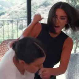 Kourtney Kardashian and Kendall Jenner Go Off on Kim Before Shocking 'KUWTK' Fist Fight: Watch